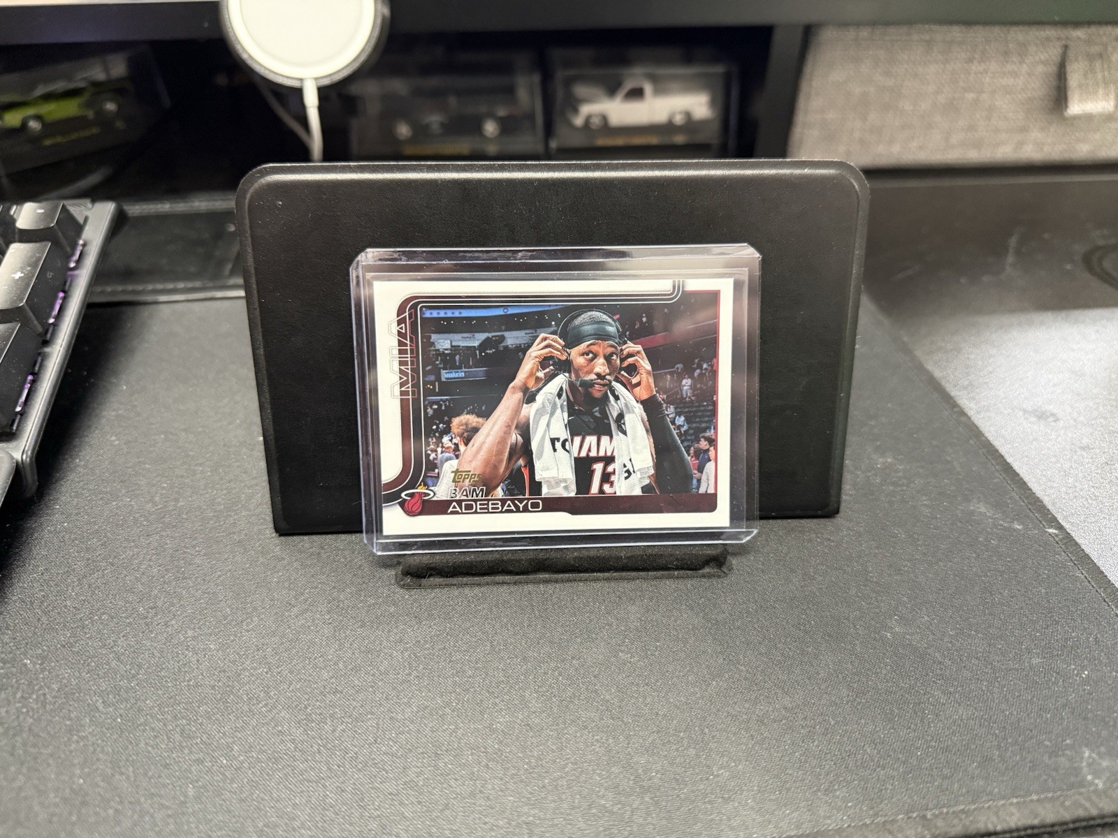 2025-26 Topps Basketball Bam Adebayo Golden Mirror SSP #75 Miami Heat