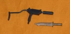 vintage G.I. GI JOE gijoe 1988 SHOCKWAVE WEAPONS PARTS LOT #2 gun knife FREESHIP