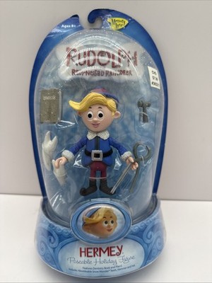 Memory Lane Hermey Figure w/ Accessories  (Rudolph & Island of Misfit Toys)  NIB