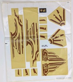 LEGO Star Wars Partial Sticker Sheet Lot (24 Sheets) 2005&ndash;2015 | Sets 6208&ndash;9498