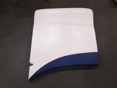 2005 Glastron GS 219 Boat Port Side Engine Cover Cushion Blue White
