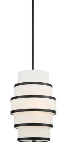 Minka Lavery 2441 Cascade 3 Light 12"W Pendant - Coal - Picture 1 of 9