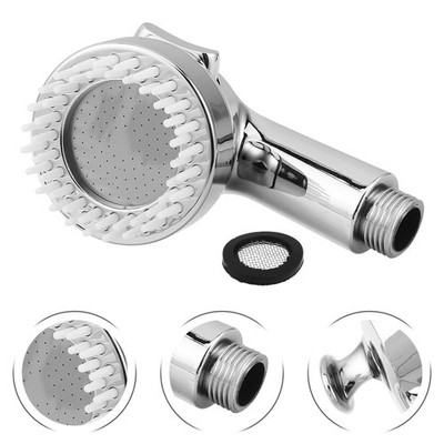 2 Pcs Dog Bathing Washing Hose Attachment Tool Massage Sprayer