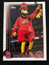 2025 Topps Series 1 Celebration #M-22 - FREDBIRD Mascot Insert - Cardinals
