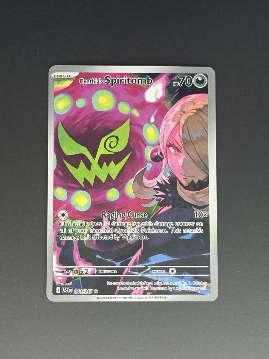 Cynthia's Spiritomb Pokémon TCG Cards for sale | eBay