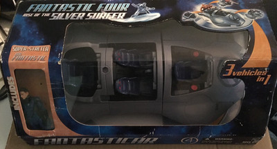 2007 Hasbro Marvel Fantasticar (3 in 1 Vehicle) Fantastic Four NEW OPEN BOX