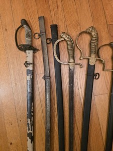 Four Imperial German WWI Swords