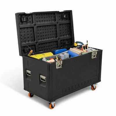 ATA Cable Trunk Road Case with Wheels for DJ Stage Gear