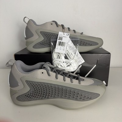 UK 8 neu adidas Anthony Edwards 1 niedrig grau Herren Basketballschuhe JS1775