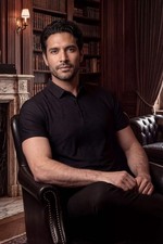 Barabas Men's Solid Color Geometric Stretch Polo Shirts 6P02