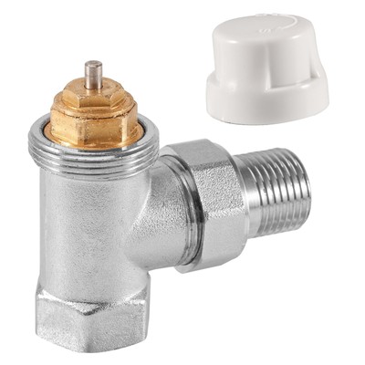 G1/2 Thermostatventil,Messing 1/2'' Rücklaufverschraubung,Durchgangventil 1/2 ...
