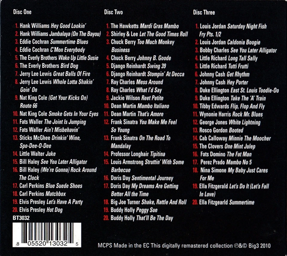 60 BAR-B-QUE SIZZLERS Various 3 x CD Rock Jazz R&B - Image 2 of 2