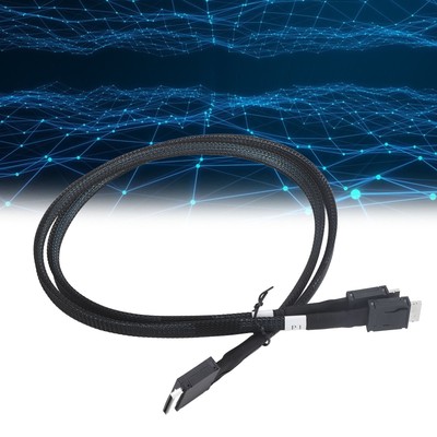 SFF 8611 8i TO 2xSFF 8611 4i Cable 16Gbps SAS 3.0 4.0 Tinned Copper Wire Dat SAL
