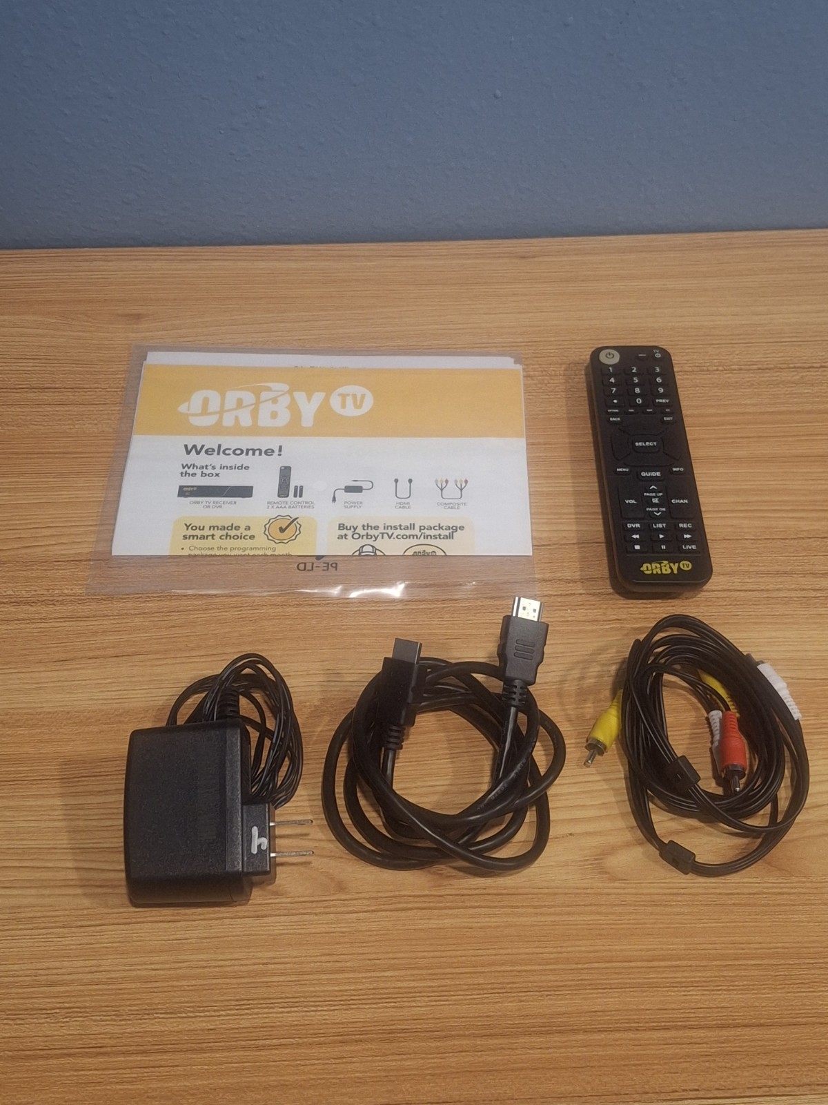 Orby TV Satellite DVR Receiver - KSTB2047   G89J NEW In Opened Box