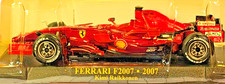 Ferrari F2007 2007 Kimi Raikkonen F1 Champion Metallic Red 1/43 Hachette Japan