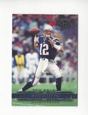 2002 Playoff Honors #55 Tom Brady Patriots