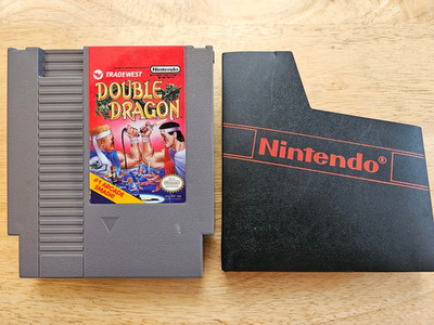 NES - Double Dragon - (Tested & Guaranteed) - Nintendo Video Game + NES Sleeve