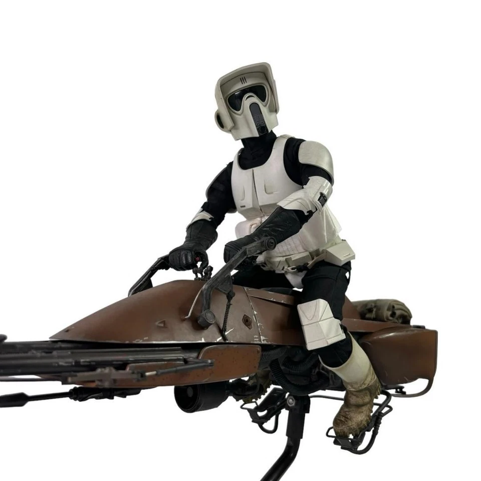 Sideshow 1/6 Star Wars Speeder Bike Scout Trooper - Photo 4/4