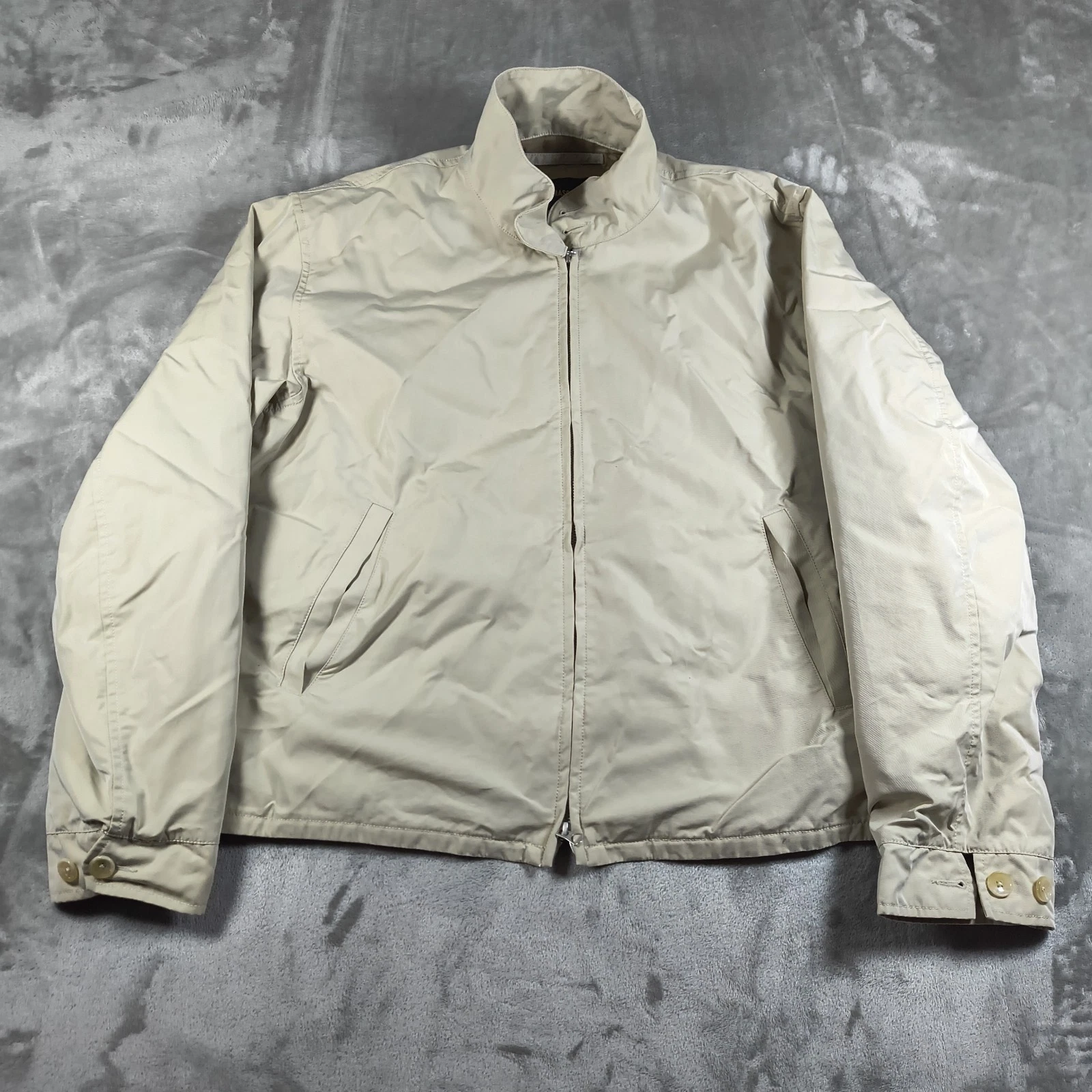 Buck Mason Storm Stopper Ghia Drivers Jacket Mens XL Full Zip Water Resistant