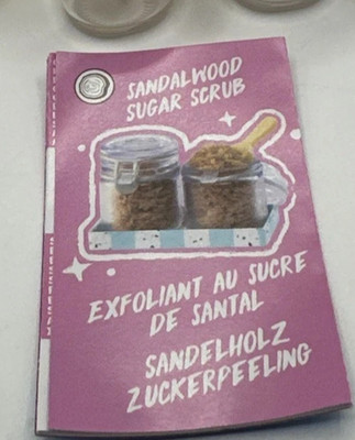NEW MGA Miniverse Make it Mini Spa BROWN SANDALWOOD SUGAR SCRUB really works