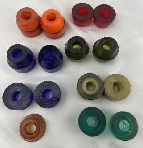 Skateboard Longboard Bushings Mixed Lot Used Cone Barrel Street Park Cruising K