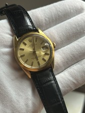 Rolex Date 15505 34mm 14k Yellow Gold Plated ...