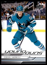 2024-25 Upper Deck Young Guns YG RC Ethan Cardwell Rookie San Jose Sharks #459