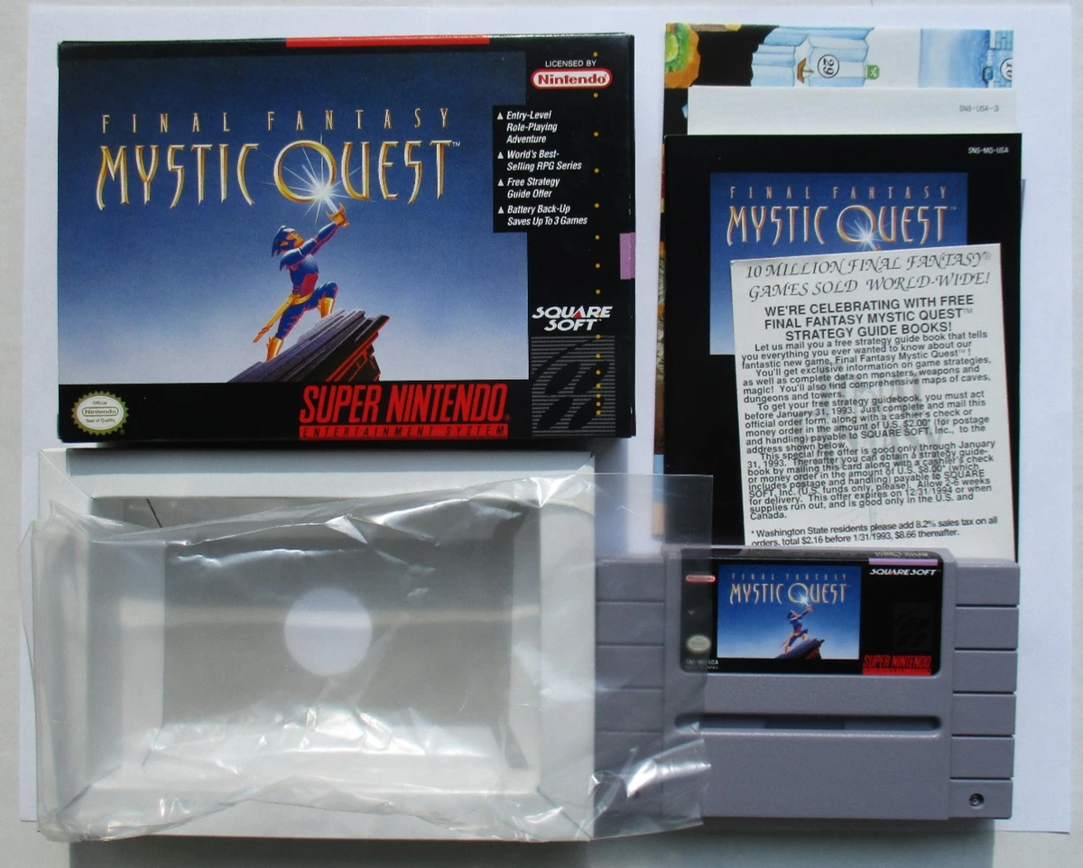 Preços baixos em Final Fantasy: Mystic Quest Video Games | eBay
