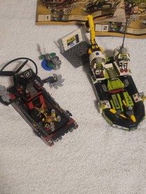 LEGO World Racers 8899 - GATOR SWAMP - Race 4 - (missing figure and gator)