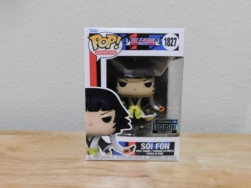 New Funko Pop Animation Bleach Entertainment Earth Exclusive#1827 Soi Fon figure