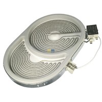 StrahlheizköRper Zweikreis Hilight 265X170Mm Herd Oval Ego 10.57411.604