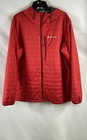 Columbia Women's Red Omni-Heat Thermal Hooded Insulated Puffer Jacket Sz L — photo 1