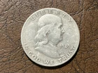 1949-S Franklin Half Dollar, 90% Silver, Free Shipping.
