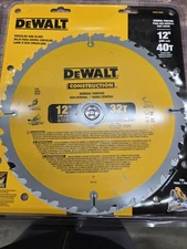 Dewalt 12" 32 Tooth Miter Saw Blade New