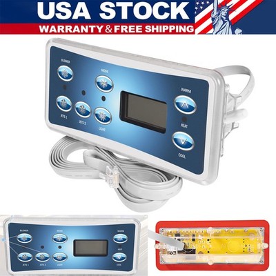 For Balboa Control Systems 53189 VL701S Topside Control Panel with 7-Button