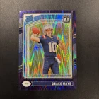 2024 Donruss Optic DRAKE MAYE Purple Shock Prizm #229 Rated Rookie