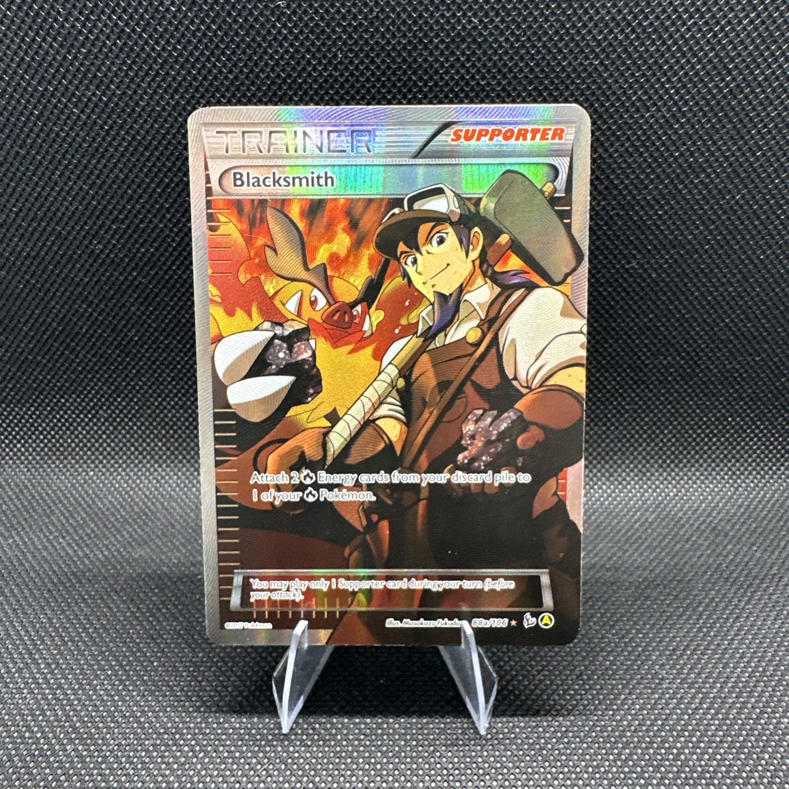 Pokemon Blacksmith 88A/106 Alternate Art Holo - Near Mint