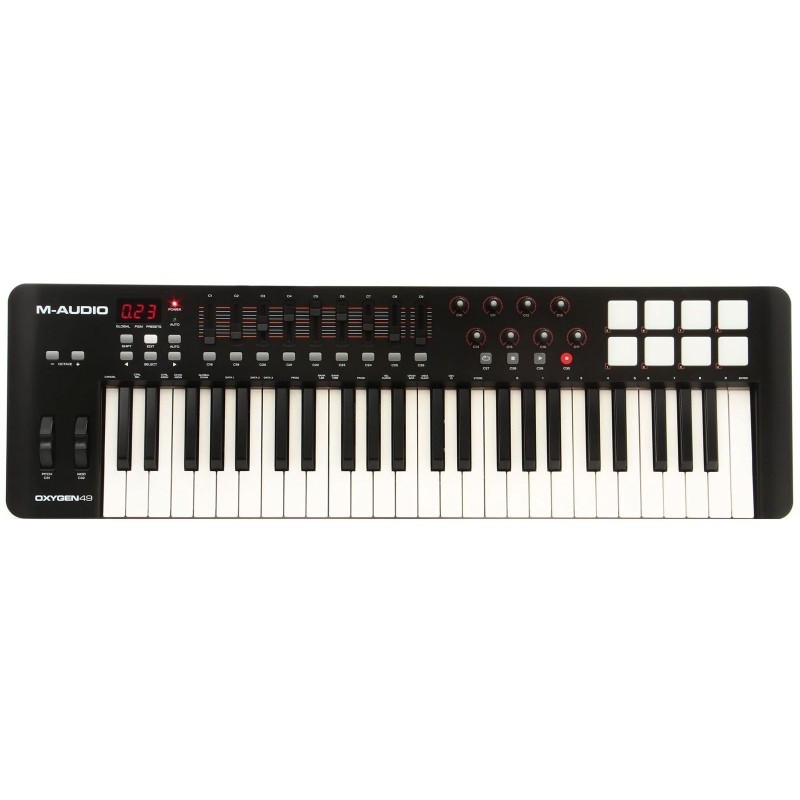 M-Audio Oxygen 49 MK5 Gen 1 Clavier Intelligent Évitant les Fausses Notes