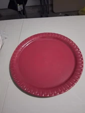 GG COLLECTION Rare red 14.5 inch , serving platter