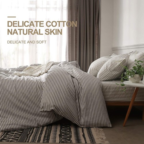 Juego funda almohada algodon ultra suave ropa de cama transpirable absorbente - Picture 3 of 8