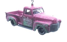 Christmas Ornament for 1952 Chevy Pickup Truck Light Purple