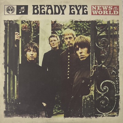 Beady Eye - 5 Tracks & Video News of the World Promotional CD In A Card Sleeve