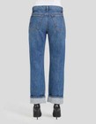 NWT $199: Genetic Joey High Waist Girlfriend Jeans in Antique Dark  Sz: 25 — photo 2