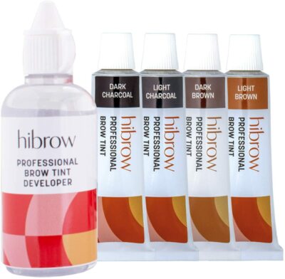 Hi Brow professionelle Farbsammlung Augenbrauen Tönungsset 4x Tönung & 1 Entwickler