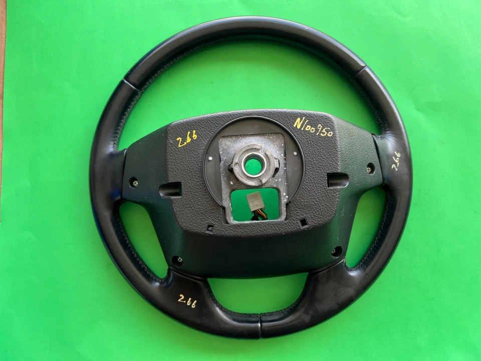 2013 Hyundai Genesis кожаный руль с переключателем управления OEM - Изображение 2 из 4