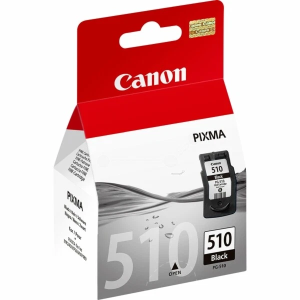 Canon 2970B001 PG-510 Cartouche D'Impression Noire Pigmentée, 220 Pages, Contenu - Photo 1/1