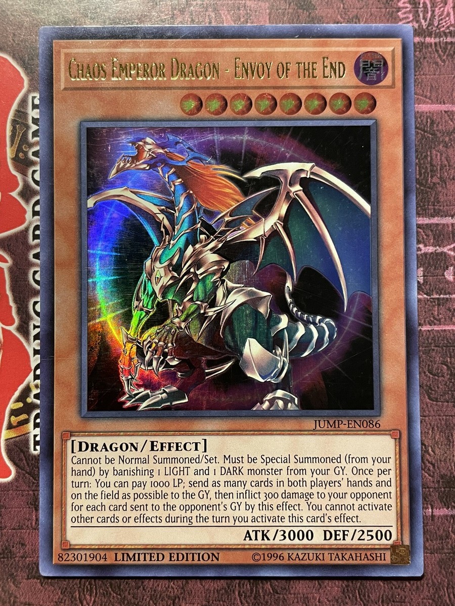 遊戯王OCG デュエルモンスターズ Chaos Emperor Dragon - Envoy of the End Amazon.com: Yu Gi Oh Chaos Emperor Dragon - Envoy of the End