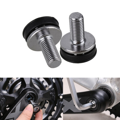 2x Kurbelschraube Fahrrad M8 für 4-Kant Tretlager Innenlager Edelstahl Bolts