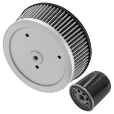 Air & Oil Filter For Harley Davidson Fat Boy Screaming Eagle FLSTFSE 2005