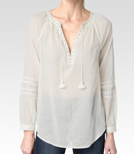 NWT PAIGE SzM AVA EMBELLISHED TASSEL 